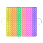 Силиконовые складные пузырьки большого размера для Austism, пузырьки для снятия стресса, пазл для расслабления, детский фиджет, развивающие игрушки, забавный подарок для игры