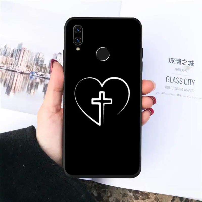 

Faith Christian Religious Jesus Phone Case For Huawei Honor 7C 7A 8X 8A 9 10 10i Lite 20 NOVA 3i 3e