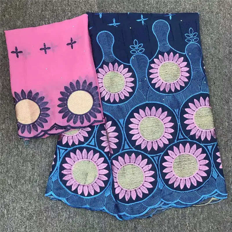 Новая модная Высококачественная новейшая швейцарская вуаль кружева африканская