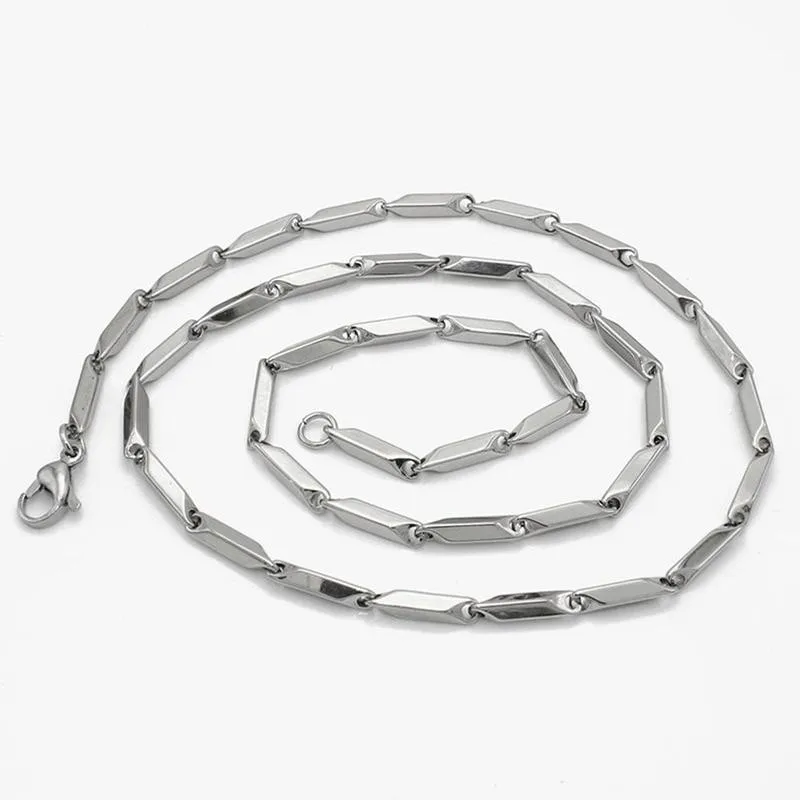 

2mm/3mm/4mm 55cm Necklace Titanium Steel Necklace Link Jewelry Fashion Men Accessories Chains L1W3