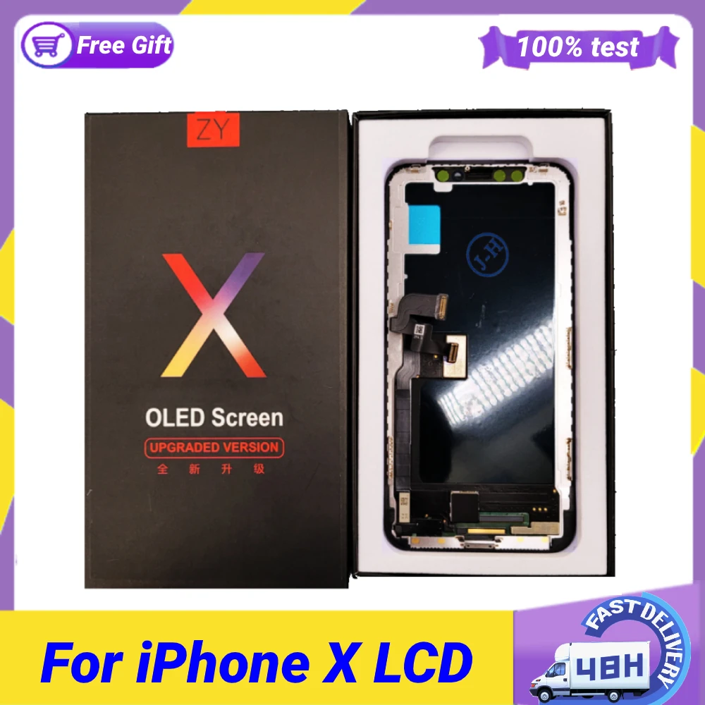 

ZY INCELL For iPhone X XS XR ZY Oled Display Mobile Phone Lcd Touch Digitizer Assembly Replacement Screen For iPhone X XS XR LCD