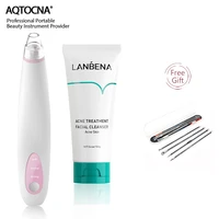 aqtocna facial cleaner nose blackhead remover deep pore acne pimple removal vacuum suction t zone beauty tool face household spa