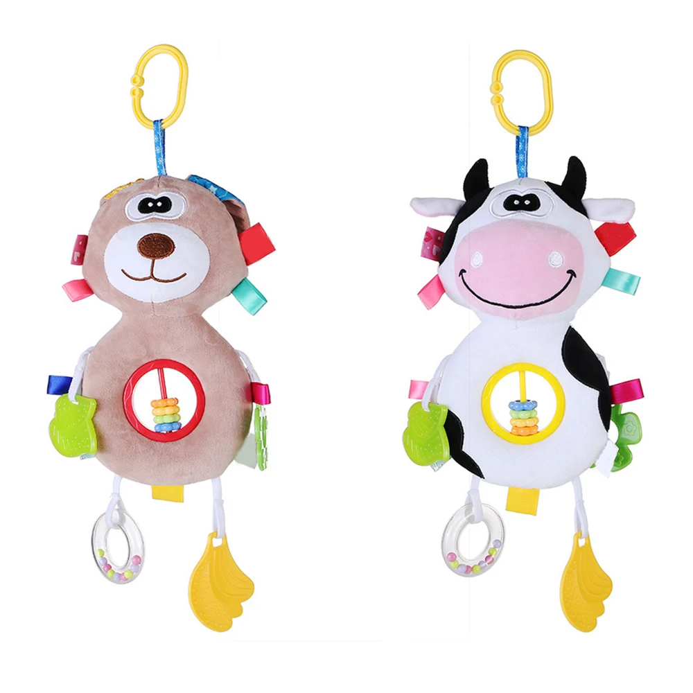 Детские погремушки игрушки милые животные кукла детская кроватка кровать