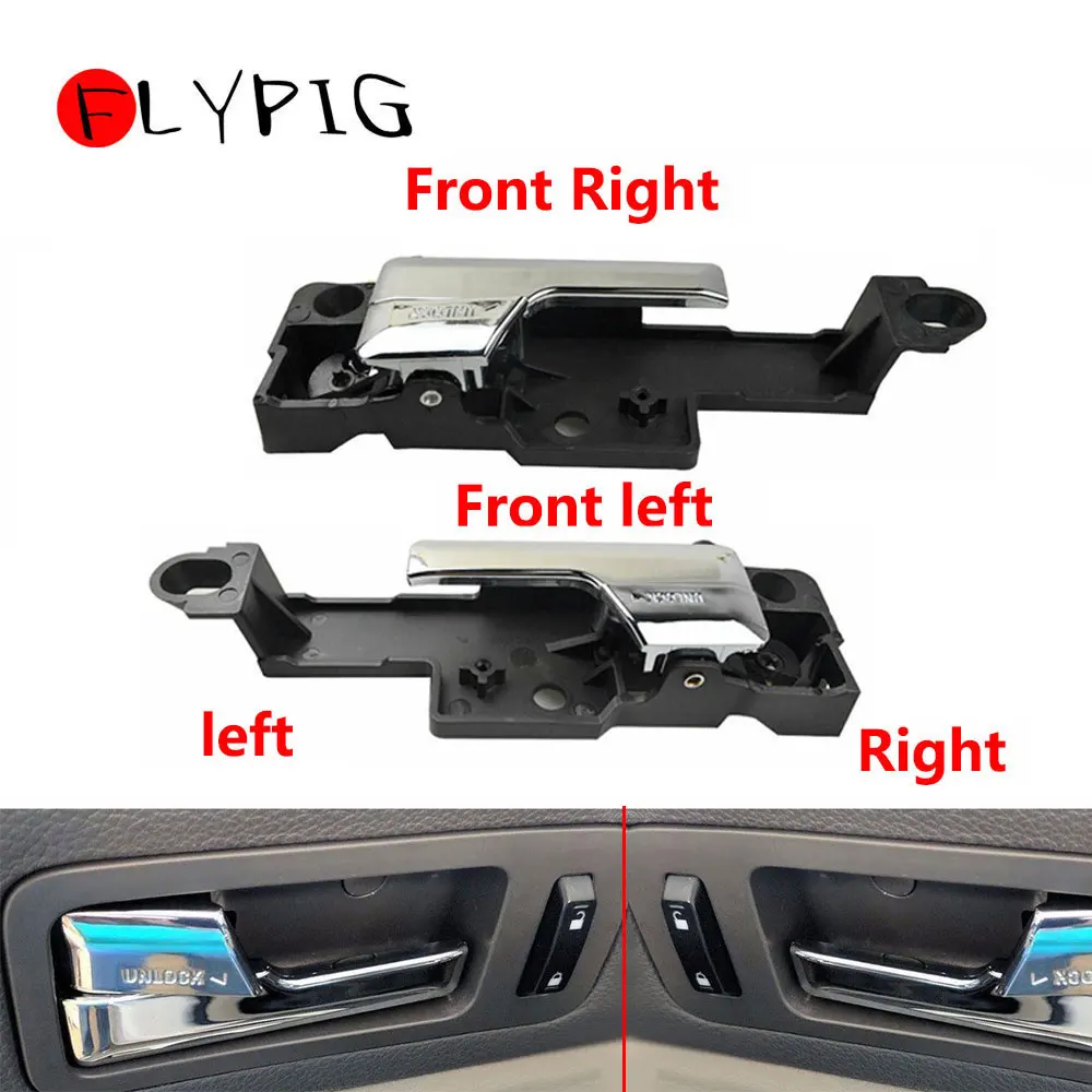 Дверная ручка внутри интерьера хром передняя L R Пара для FUSION MILAN MKZ ZEPHYR