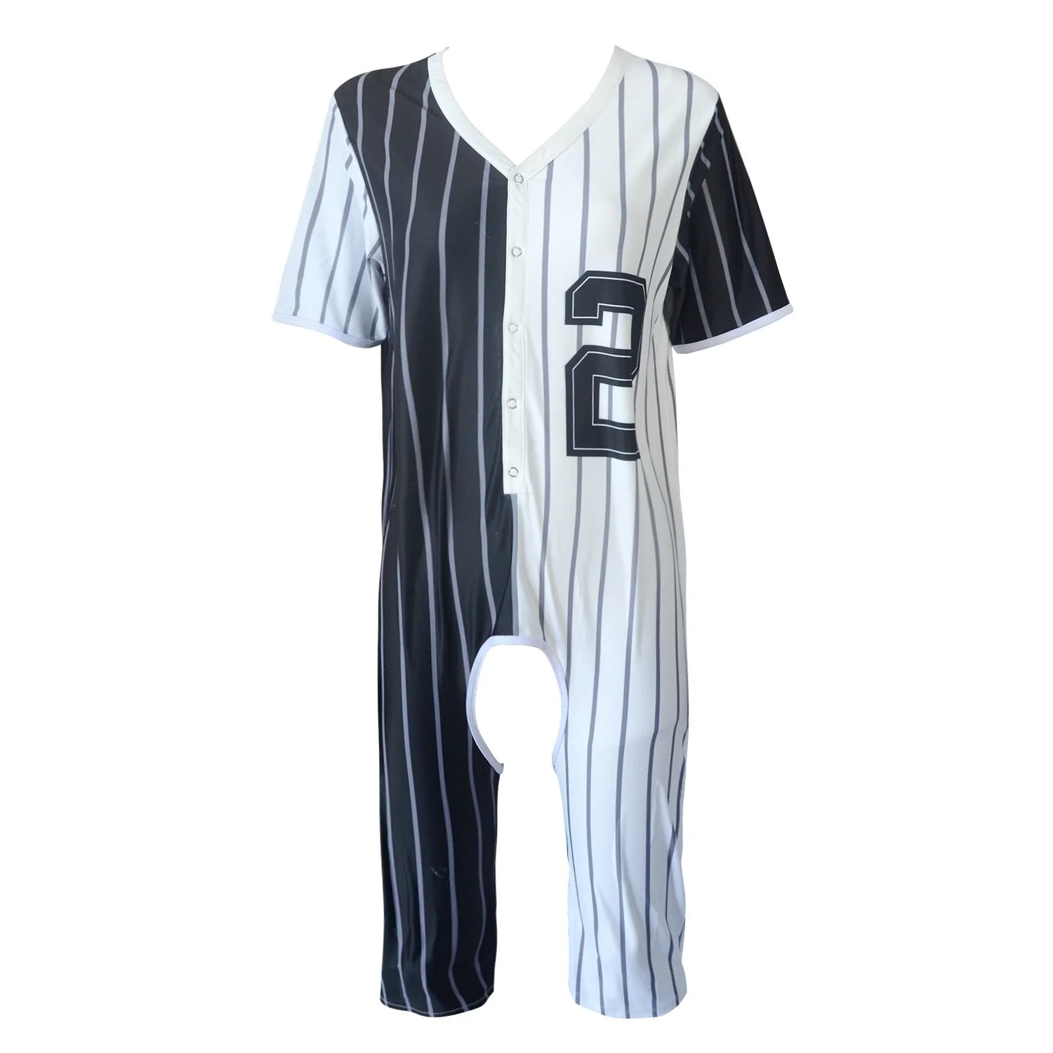 

Abdl Boy Pajamas ABDL Onesie Set Black and White Digital Print Sexy Costume Erotic Ropa Sexi Erotica Mujer