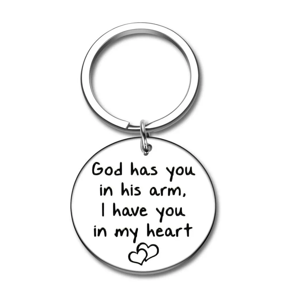 

Memorial Gifts Jewelry Keychain for Mom Dad Grandpa Grandma Funeral Gift in Memory of Daughter Son Sister Brother Best Friend