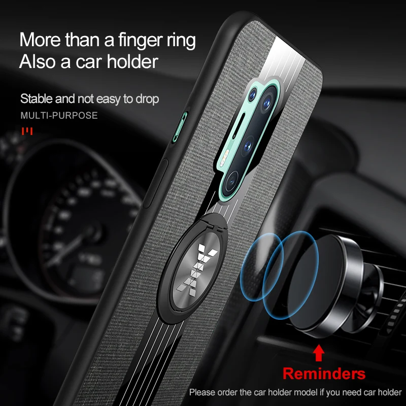 

Ultra-thin Stitching Cloth Shell For Oneplus 8 7T 7 Pro 6T 6