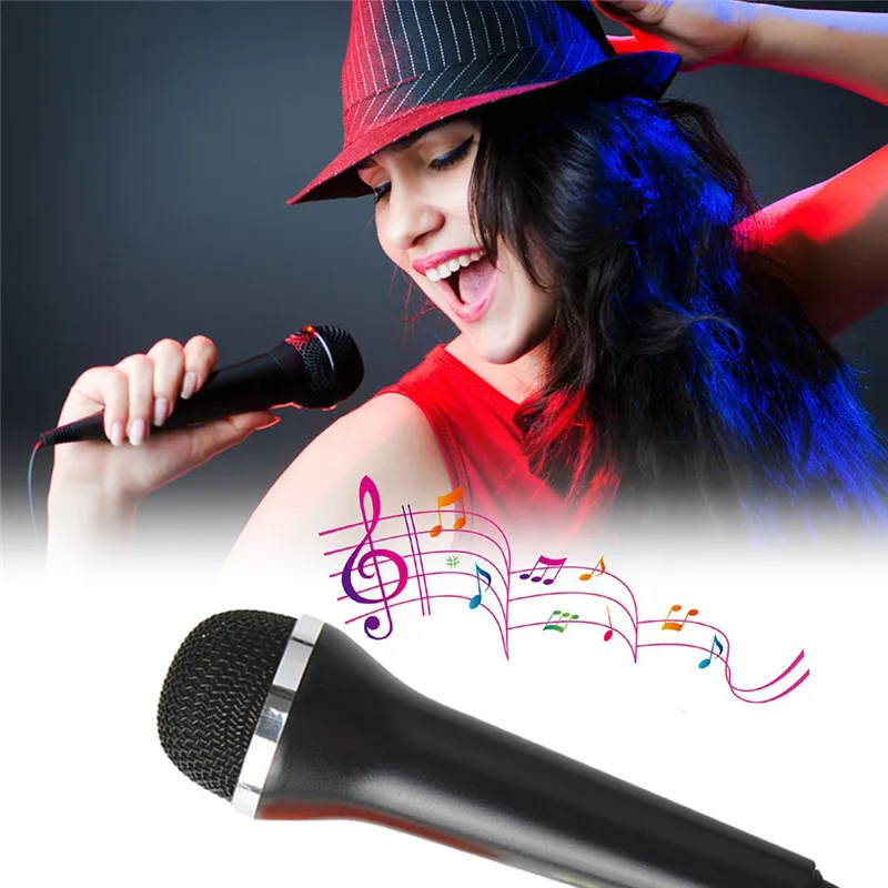 Портативный универсальный караоке микрофон для PS4 PS3 XBOX One 360 PC игр USB видеоигр