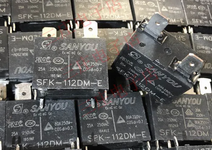 5-10-20шт Новый SFK-112DM-E SFK 112DM E G4A-1A-E 12VDC DC12V 25A 4PIN Электрический водонагреватель реле