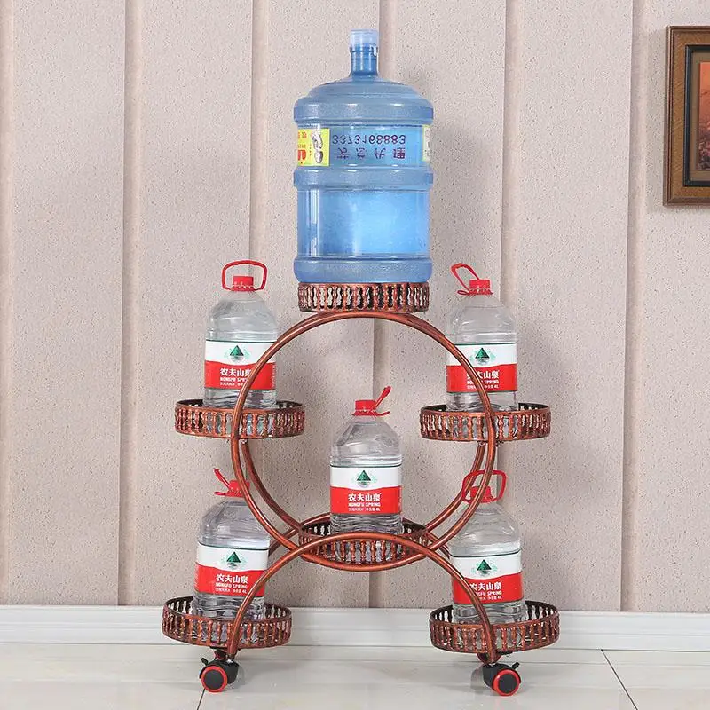 Подставка для цветов многоярусная кованая железная полка раздвижная напольная