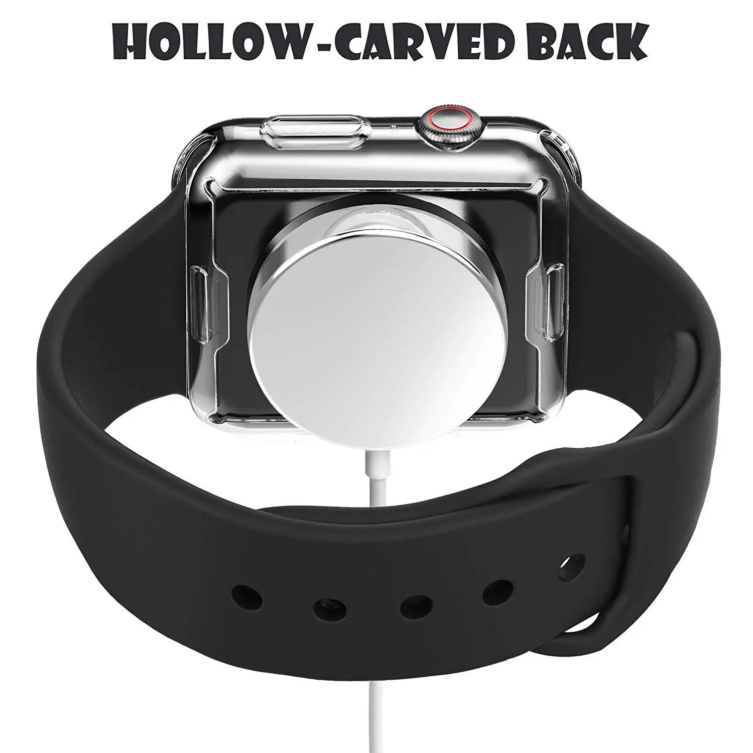 Чехол для Apple Watch Series 4 Sn Protector 44 мм новый iWatch Общий защитный чехол из ТПУ HD