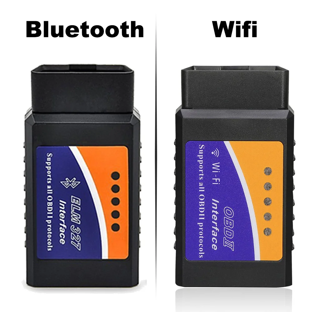 Диагностический сканер ELM327 Bluetooth Wi Fi Android IOS iPhone V1.5 OBD2 считыватель кодов OBDII для BMW VW