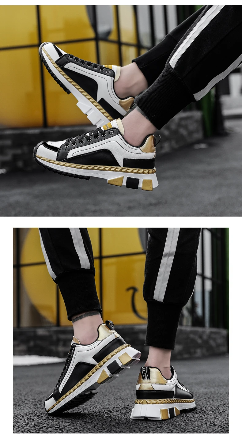 BomKinta большой Размеры сетки папа обувь Для мужчин Повседневное; толстая подошва; кроссовки Для мужчин специальный эксклюзивный дизайн мужской обуви кроссовки Harajuku