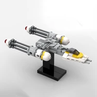 new star space wars y wing ucs mini scale 1125 fighter moc 05040 building blocks sets bricks diy classic model kids toys gifts