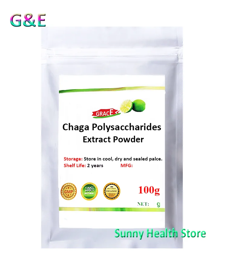 

Organic Chaga Mushroom Extract Powder 30 Polysaccharide ,BaiHuaLong GMO,free shipping