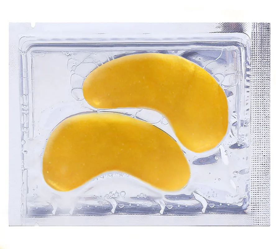 Прозрачная коллагеновая Золотая маска для глаз против морщин | Красота и