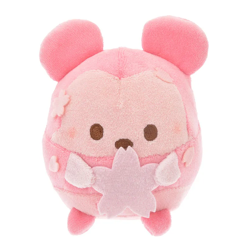 Бургундия Милый аромат Ufufy Плюшевая Игрушка Микки Минни стежка Зонт кошка Мэри Дейзи утка Тимоти Бэмби кролик медведь мягкие животные детские игрушки - Цвет: Бургундия
