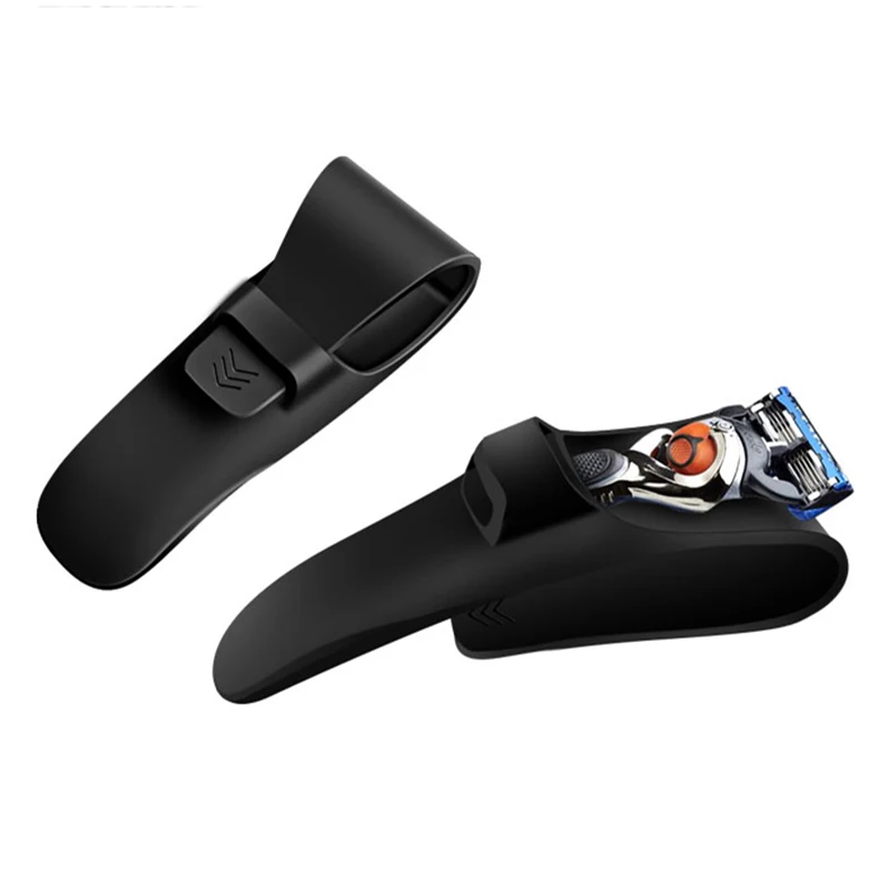 Портативный дорожный футляр для бритвы мужчин хранения ручной защитный