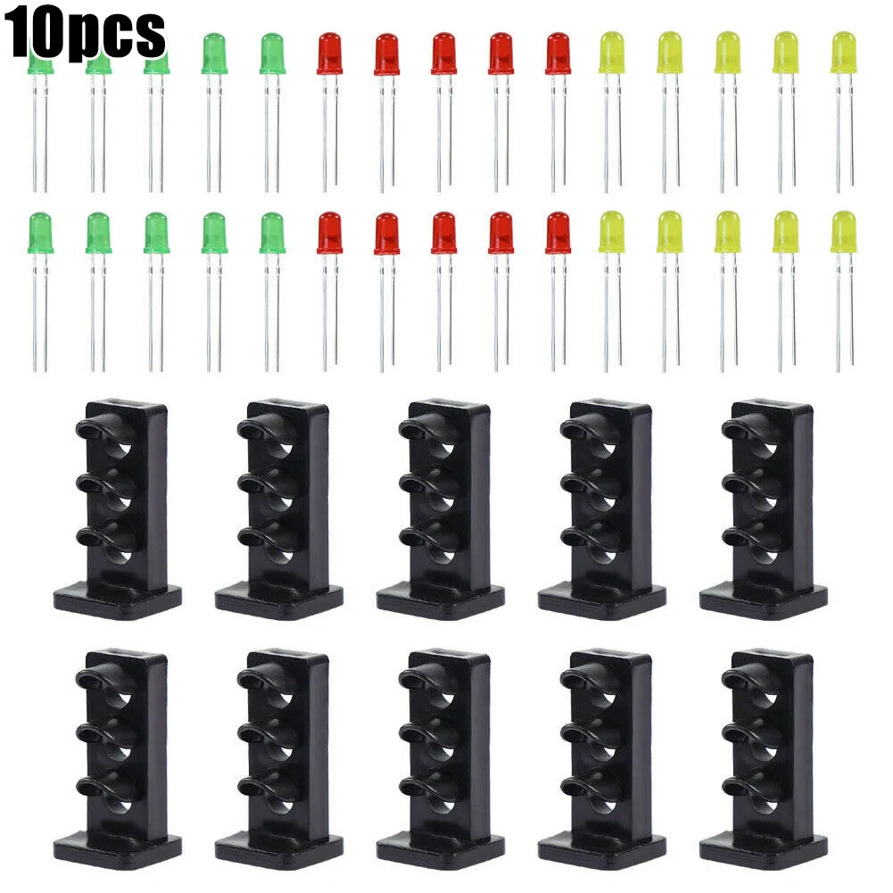 

DIY Signal Heads Dwarf Plastic Signals Supply Track Accessories Adults