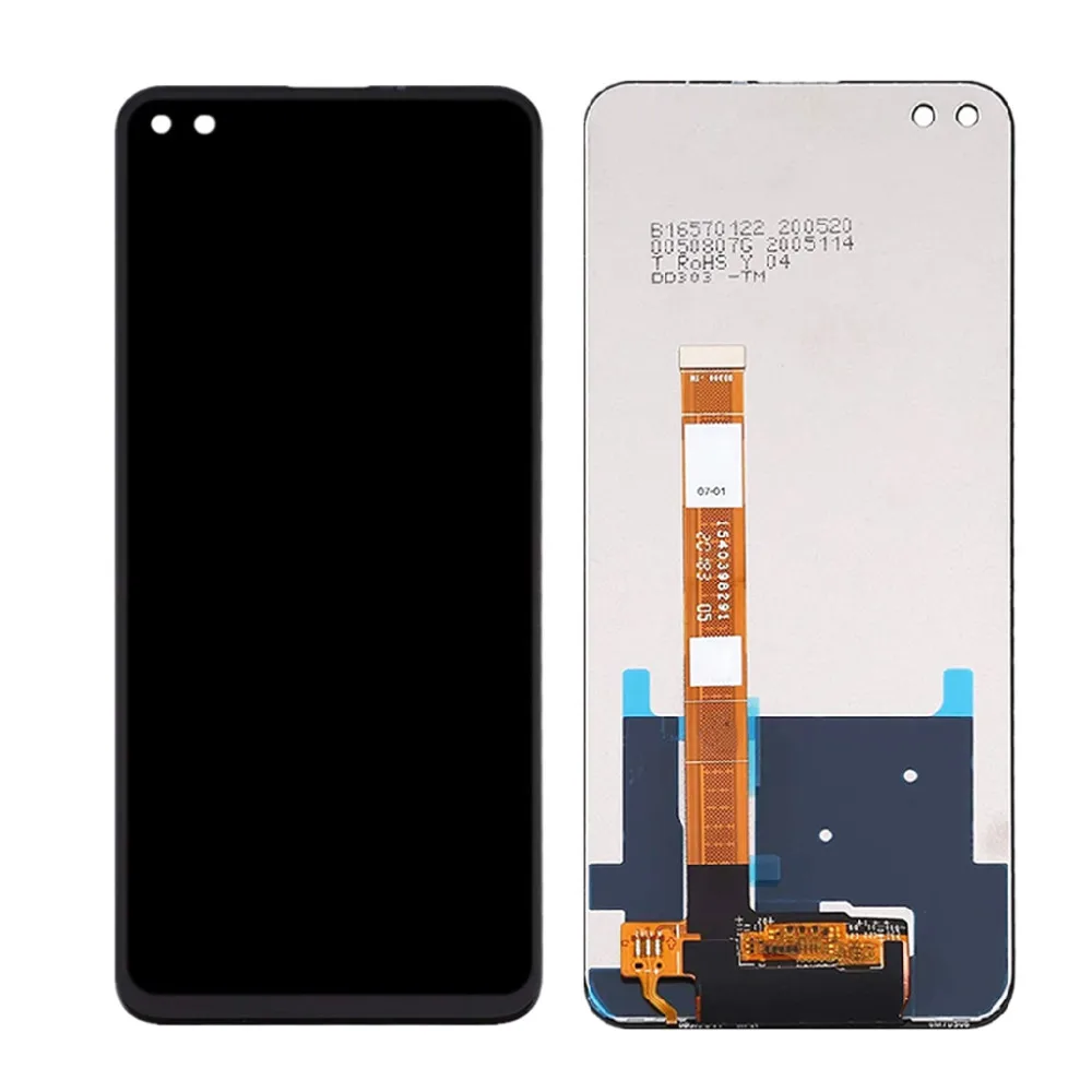6 6 for oppo realme 6 pro lcd display touch screen digitizer assembly for realme 6 pro lcd screen replacement rmx2061 rmx2063 free global shipping