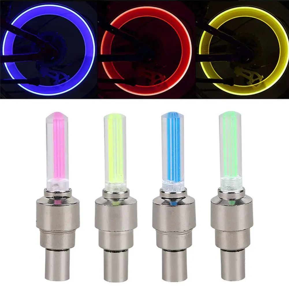 

Multi Colour LED Neon Car Bike Wheel Valve Core Spoke Light For Car Bicycle Motorcycles