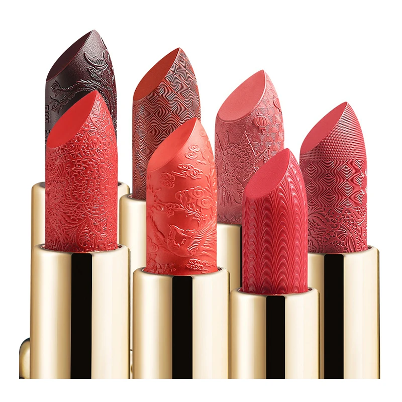 Стойкая матовая губная помада в китайском стиле легко носить увлажняющая не