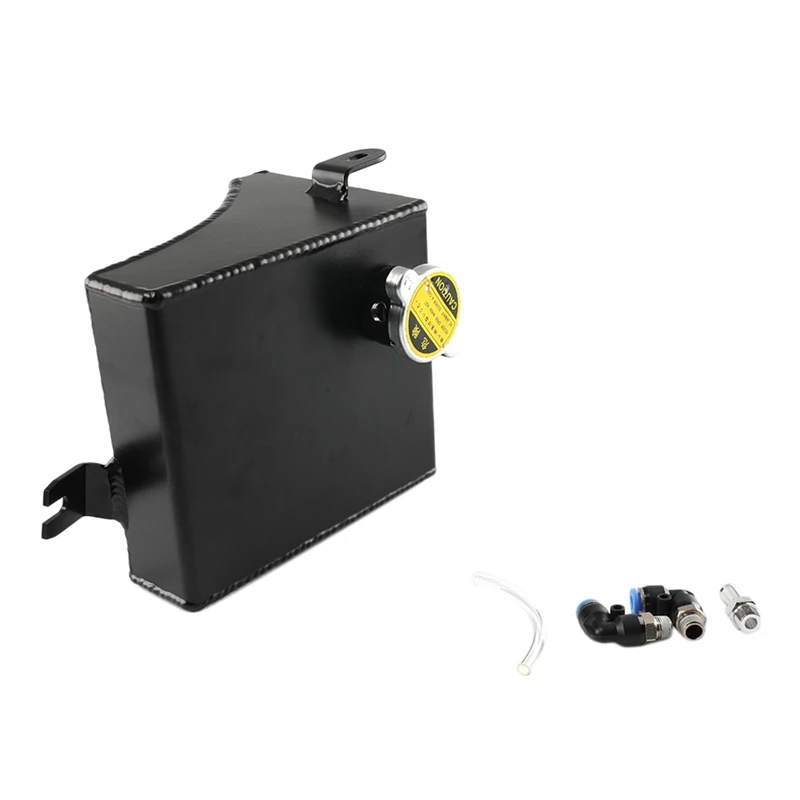 

Aluminum Coolant Overflow Tank Reservoir Kit for Nissan 240SX S13 SR20DET KA24DE KA24E KA24 1989-1994