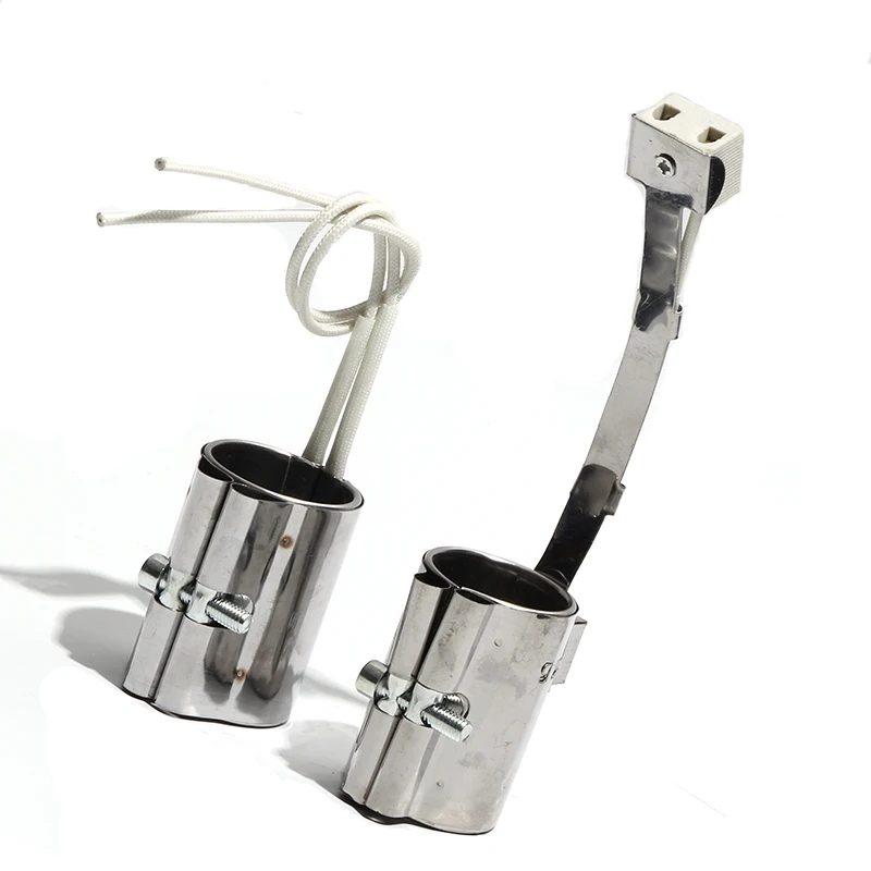 Керамическая заглушка LUJINXUN, высокотемпературный обогреватель из нержавеющей стали, диаметр 50 мм, Высота 30/35/40/45 мм, 220/110/380 В, 140 Вт-210 Вт, 2 шт./партия