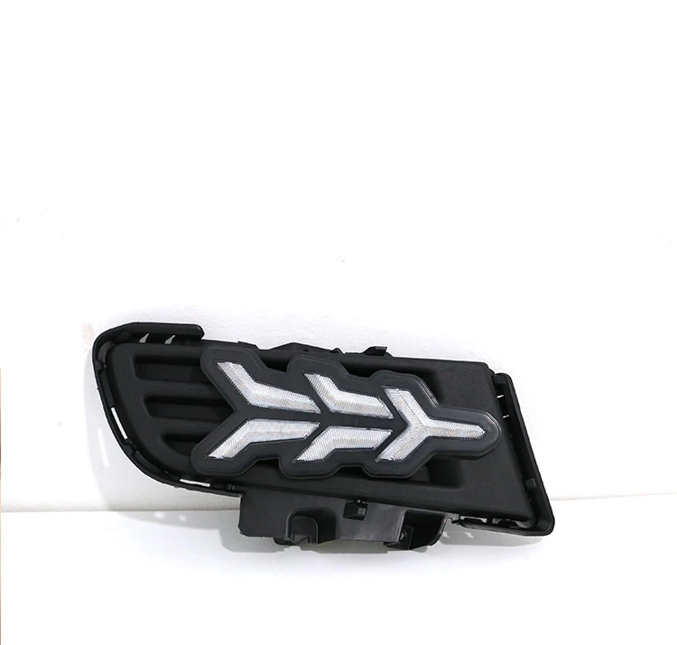 

Eosuns Led Drl Daytime Running Light for Mazda 3 2010-2012 with Dynamic Moving Yellow Turn Signal and Blue Night Light