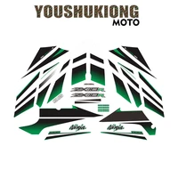 for ninja zx10r 2015year motorcycle sticker whole car sticker fairing sticker racing sticker green 30th anniversary