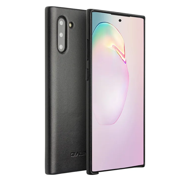 Роскошный чехол из натуральной кожи для Samsung Galaxy Note10 деловой Карманный |