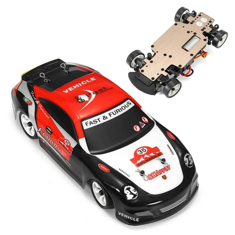 Wltoys K969 1/28 2 4G 4WD матовая RC машина высокая скорость дрейф автомобиль игрушка для