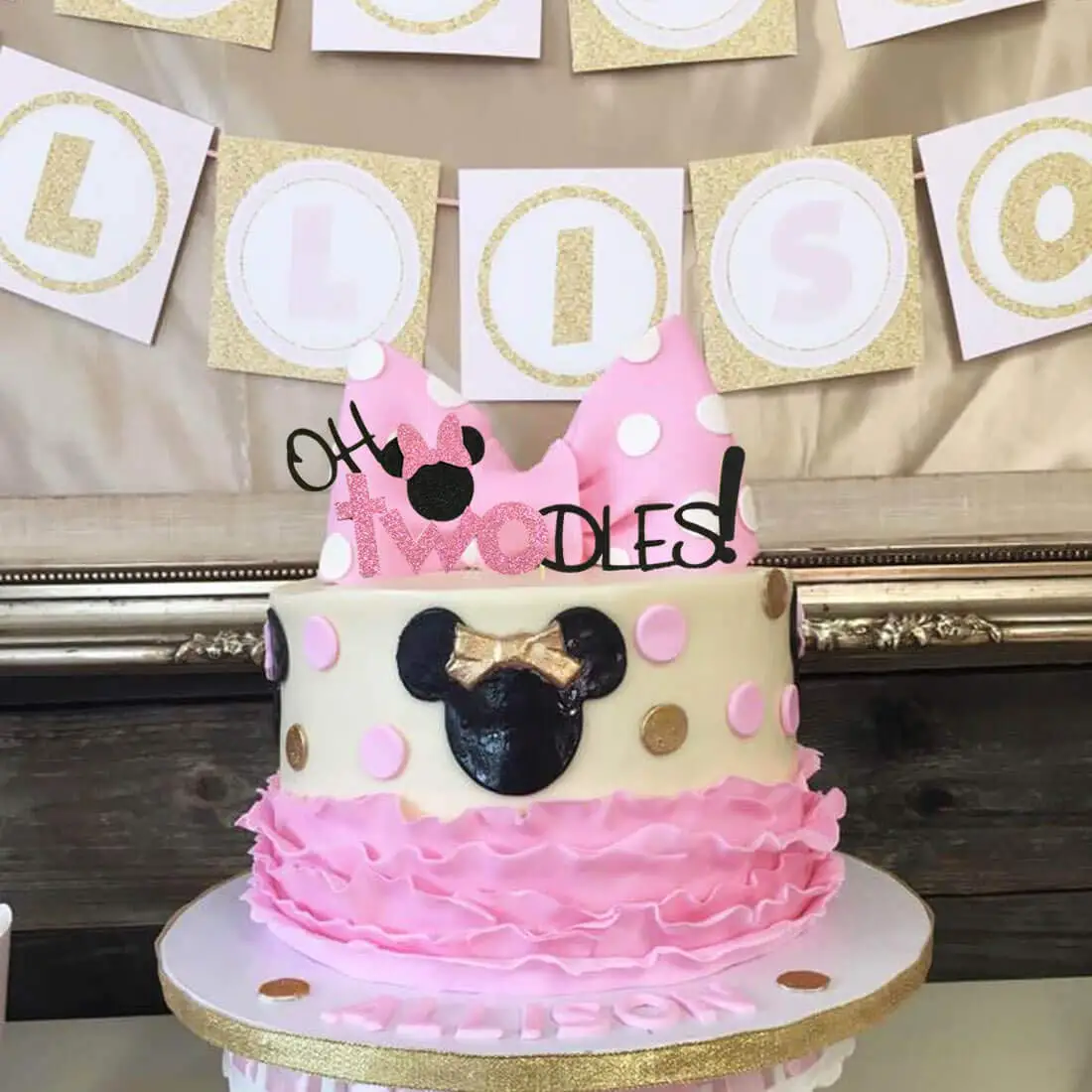 Топпер для торта Минни Маус украшение вечеринки свадьбы дня рождения мальчиков и