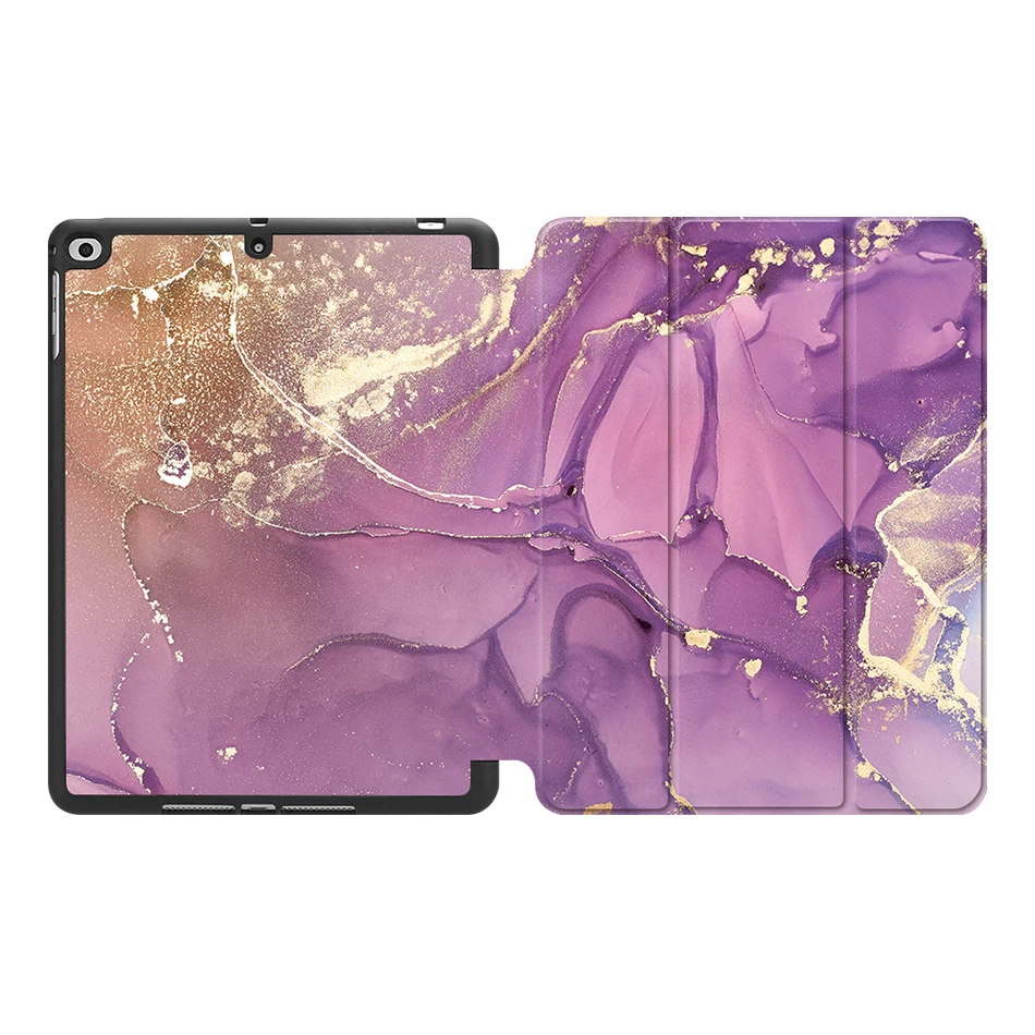 IPBC09 MTT чехол для Apple iPad 9,7 дюймов Мягкий ТПУ+ из искусственной кожи флип смарт-чехол для iPad Air 1 Air 2 9,7 ''мраморная текстура чехол для планшета - Цвет: IPBC09