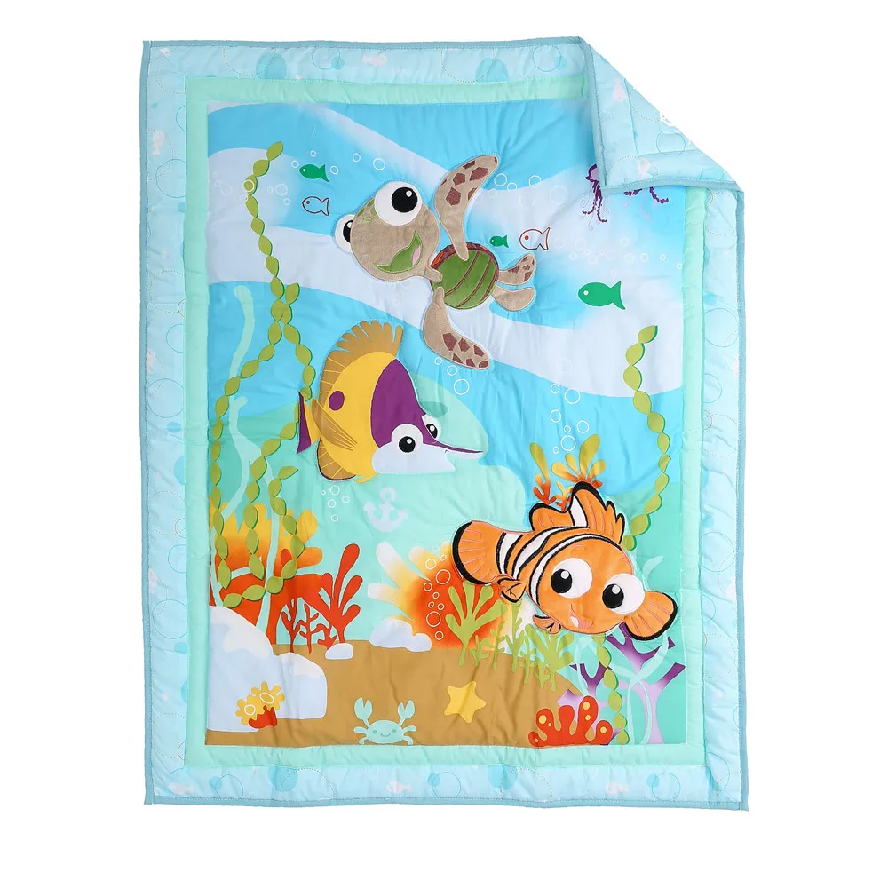 Комплект постельного белья INS для новорожденных комплект из 8 предметов кроватки