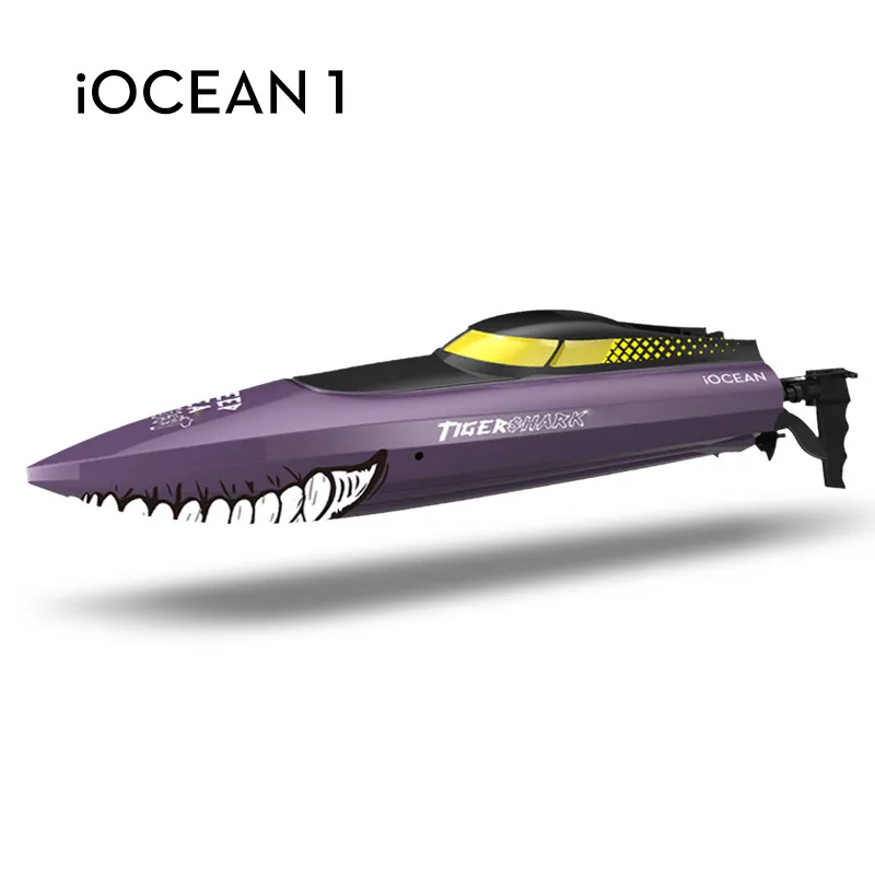 

2020 New iOCEAN 1 Electric Remote Control Boat High Speed Remote Control Motorboat Long Endurance Rowing Model Boat Boy Toy