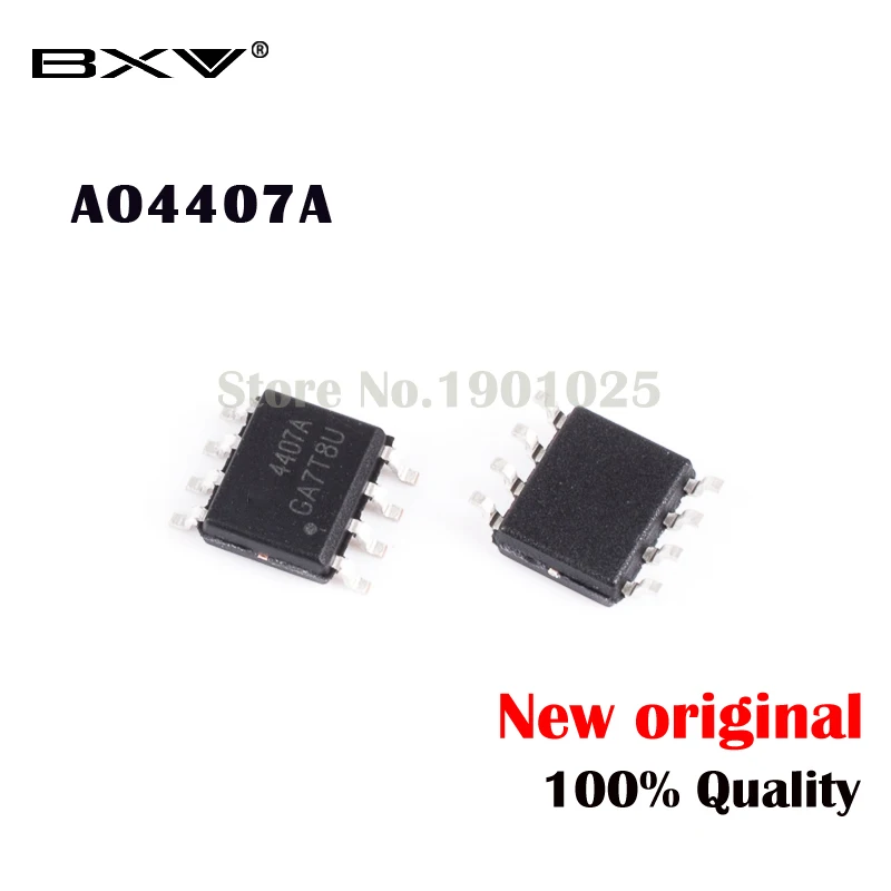 20 шт. AO4407A 4407A MOSFET SOP-8 новый оригинальный | Электронные компоненты и принадлежности