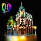 Vonado набор со светодиодный Ной подсветкой для 10297 Boutique Hotel коллекционные Кирпичи Игрушка свет комплект, не входит в комплект модель здания