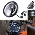7 дюймов мотоциклетные светодиодный головной светильник wКронштейны Универсальный 7 
