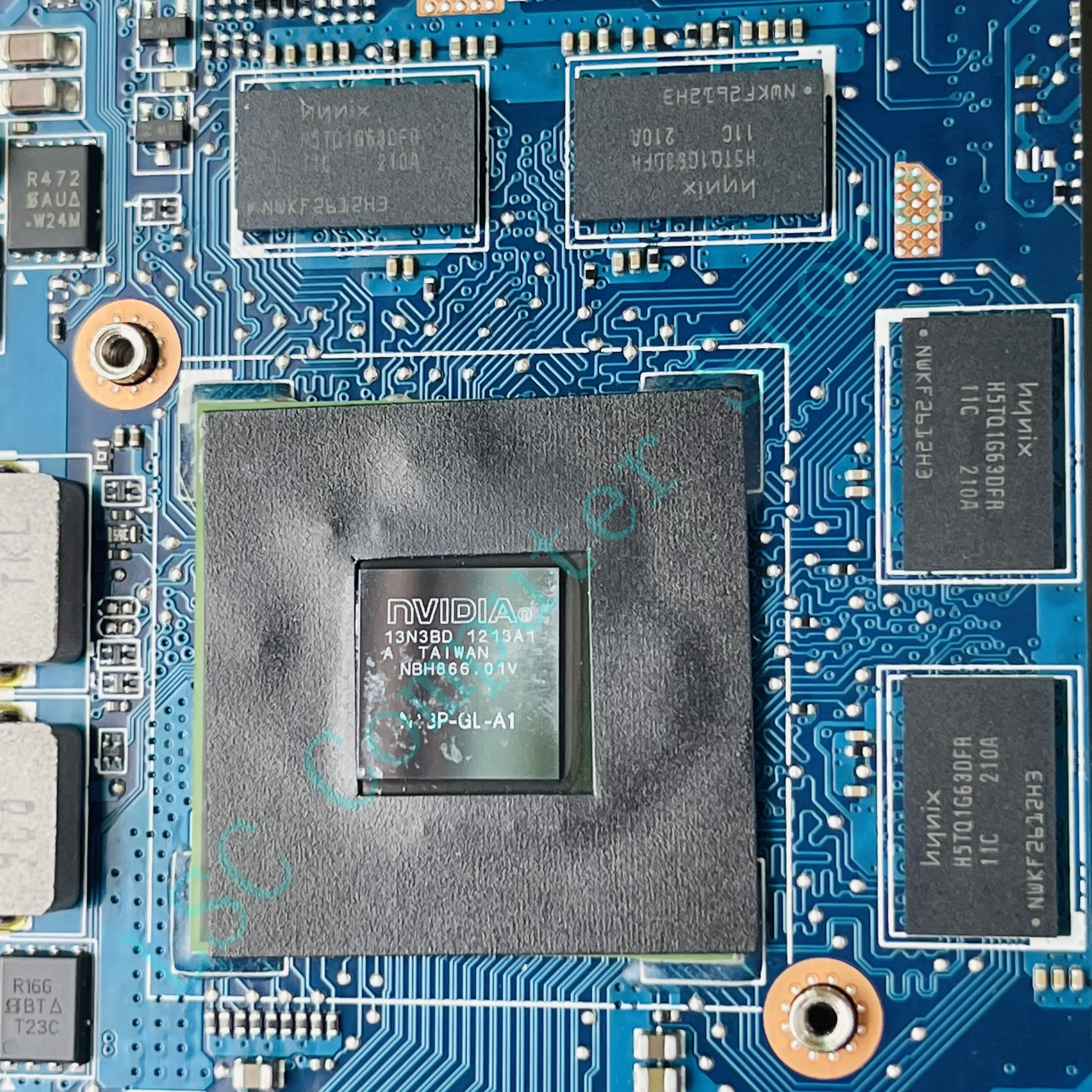 Отремонтированная материнская плата для ноутбука ACER V3-771G NBRYN11001 NB.RYN110.01 GT630M/1GB VA70/VG70 REV2.1 DDR3 HM77 on.