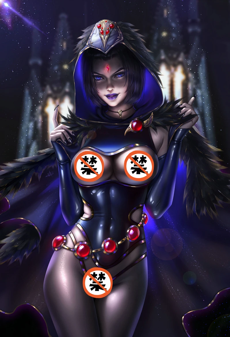 

Print anime Raven sexy girl art silk or canvas poster customized 24x36 inch living room bedroom home wall picture