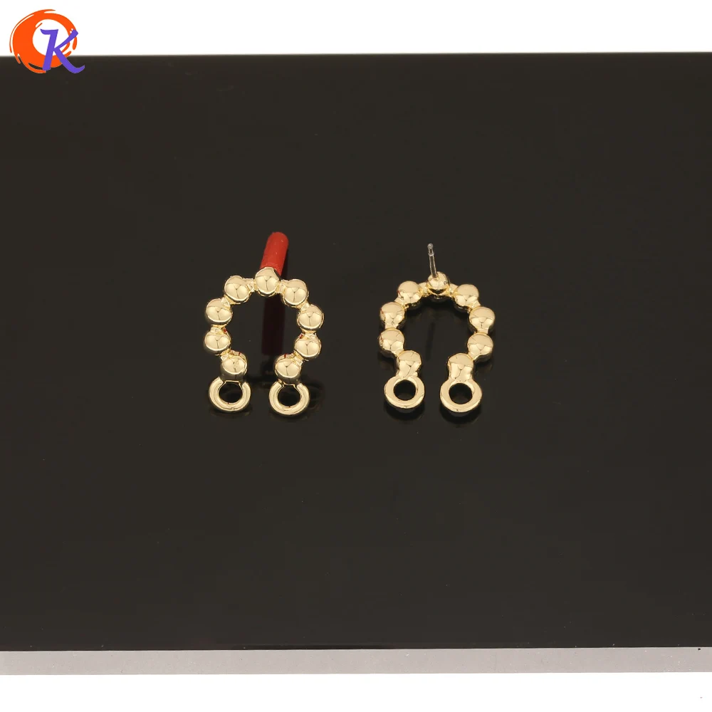 

Cordial Design 100Pcs 14*19MM Earrings Stud/Jewelry Accessories/Beads Shape/DIY Jewelry Making/Hand Made/Earring Findings