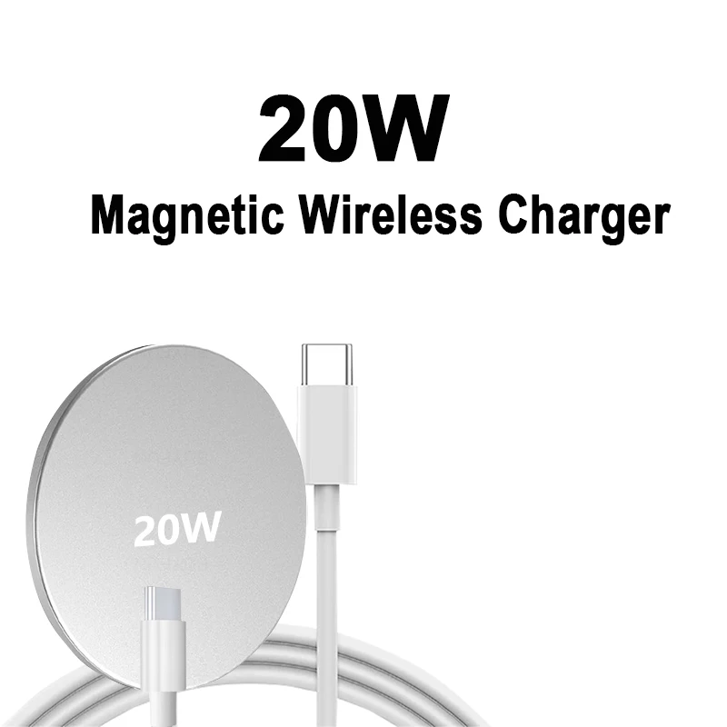 

20w Magnetic Wireless Charger For iPhone 12 Induction Charge For iPhone 12 Pro Max Wireless