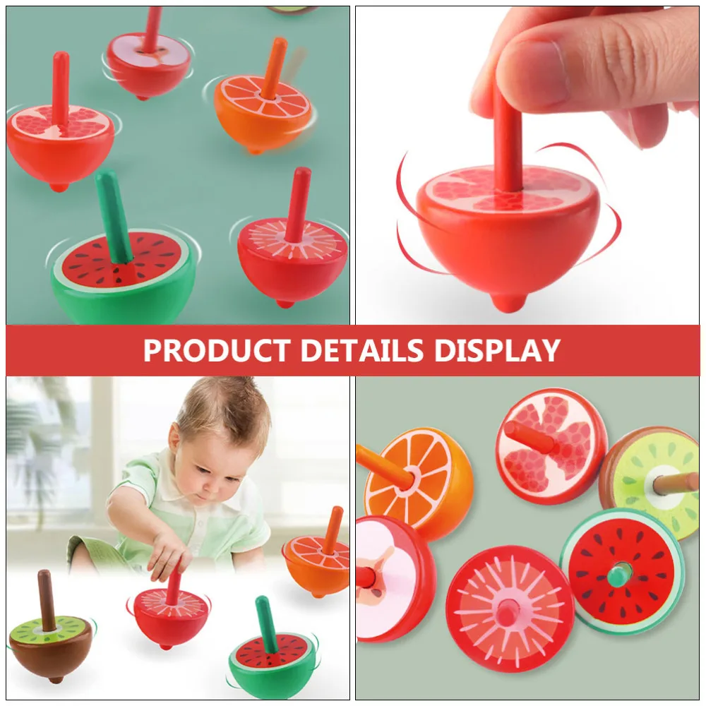 

6pcs Kids Gyro Interesting Spinning Tops Toys Funny Gyro Playthings