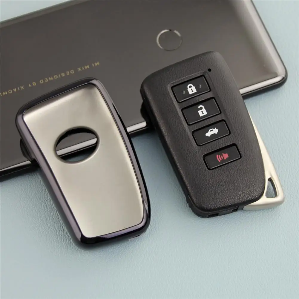 Мягкий ТПУ автомобильный чехол для ключей авто стильный ключ защитный брелок Lexus