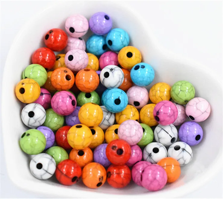

50 шт./лот 8/10/12 мм смешанные цвета акриловые бусины Свободные Круглые бусины для браслета ожерелье DIY Ювелирные изделия Accessories-B4