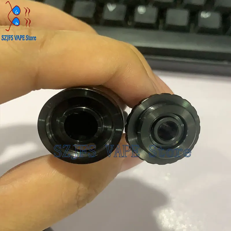 

Diablo tank RTA Atomizer Tank 24mm Bottom Airflow 3ml Top Filling Single Coil Rebuildabl Atomizer