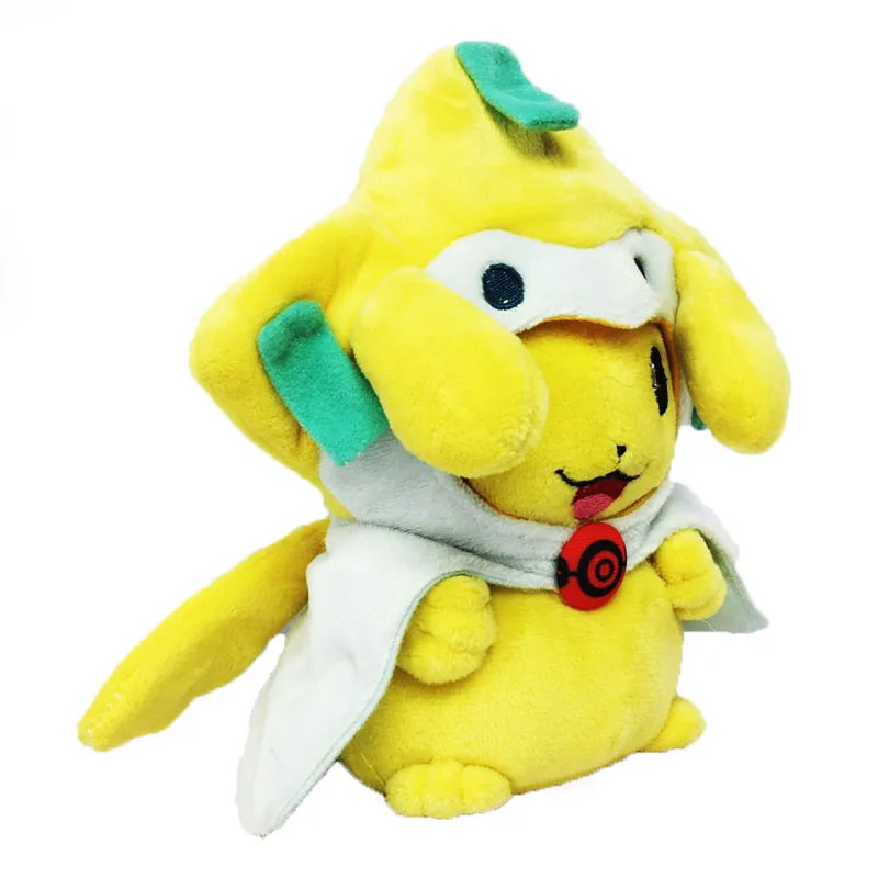 Takara Tomy Pokemon Plush 3Pcs/Set Pikachu Cosplay Jirachi Victini Togedemaru Cotton Stuffed Dolls Children Toys Christmas | Игрушки и