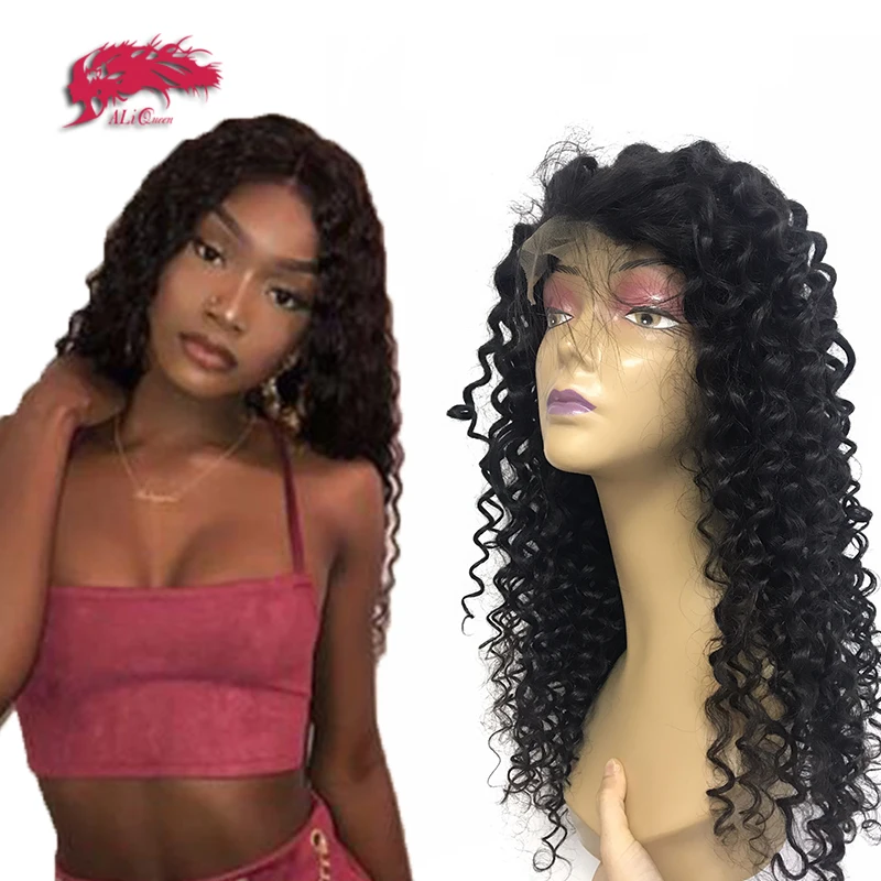 

Virgin Deep Wave Lace Closure Wig 4x4/5x5 Lace Frontal Wig 150% 180% 250% Density With Pre Plucked Hairline Human Hair Wigs