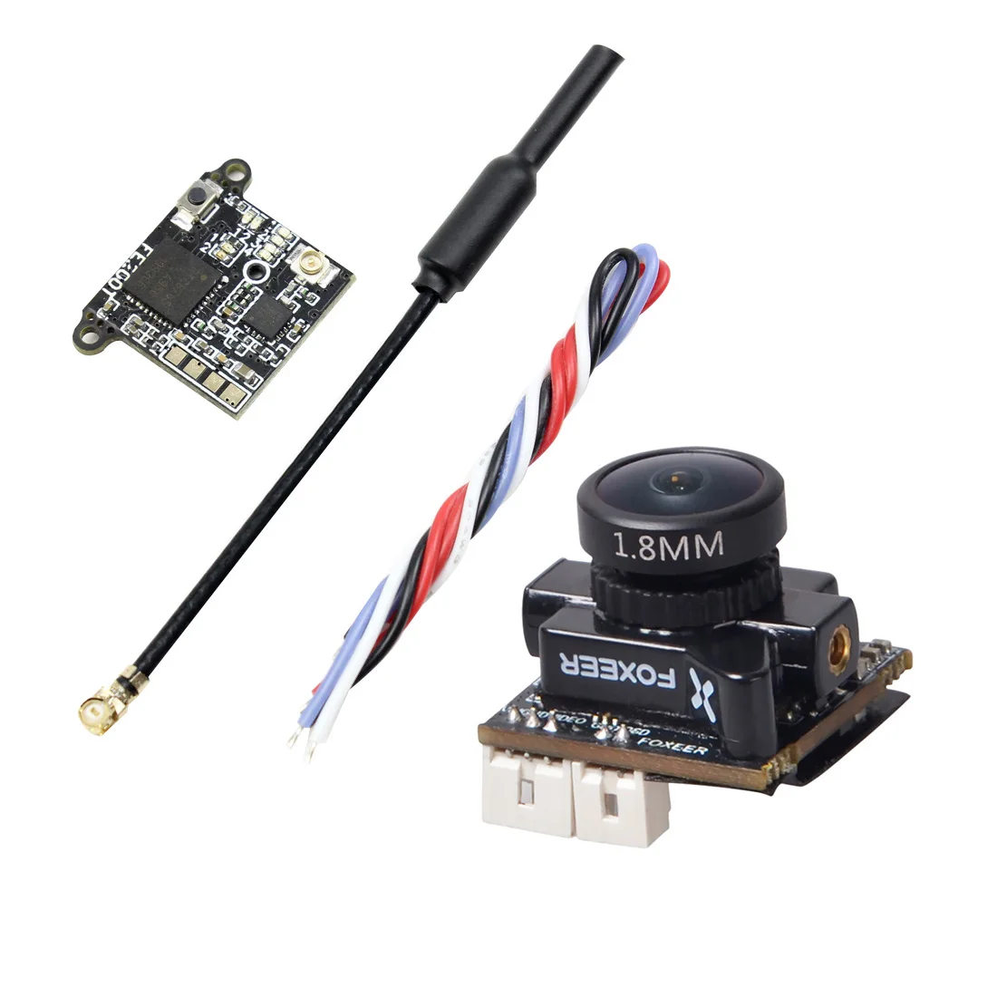 Foxeer Razer Micro 1 8 мм M8 1200TVL FPV камера с FE200T 5 8G 40CH VTX для DIY RC гоночный Дрон модели|Детали и